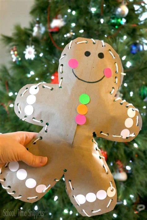 Gingerbread Man Craft Preschoolers Will Love Artofit