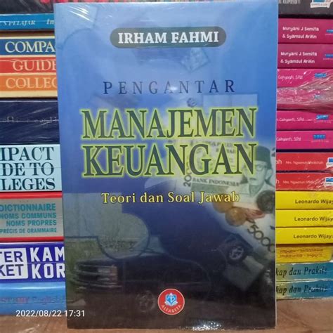 Jual Original Buku Pengantar Mk Manajemen Keuangan Teori Dan Soal Jawab