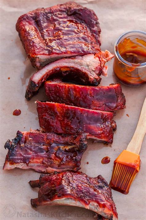 Smoked Ribs with the Best Glaze - NatashasKitchen.com