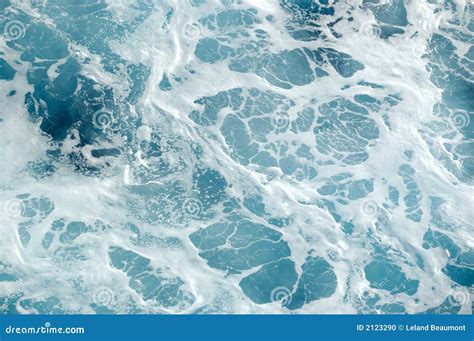 Sea Foam stock photo. Image of churn, ocean, cruise, blue - 2123290