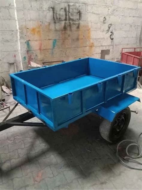 Ton Mild Steel Tractor Trolley For Farming At Rs In