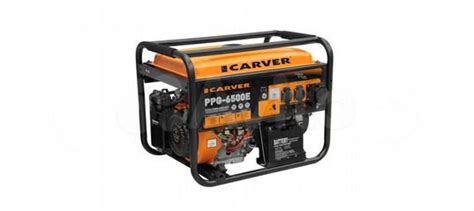 Бензиновый генератор Carver PPG-6500E купить в Севастополе | Товары для ...