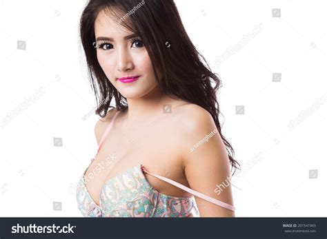 Beautiful Sexy Asian Woman Lingerie On Stock Photo Shutterstock