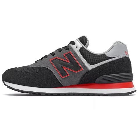 Купить Черные красные кроссовки унисекс New Balance 574 Velocity ...