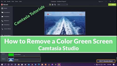 How To Remove A Color Green Screen In Camtasia Studio Camtasia