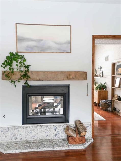 Best Organic Modern Spring Mantel Decorating Ideas - Grace In My Space