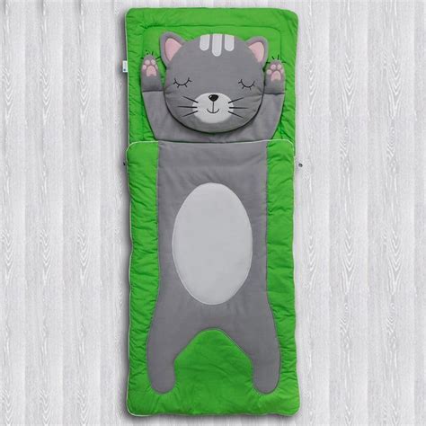 Детский спальный мешок Серый Кот | Kids sleeping bags, Toddler nap ...