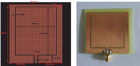 A Cpw Fed Coplanar Patch Antenna With Optimized Dimensions B