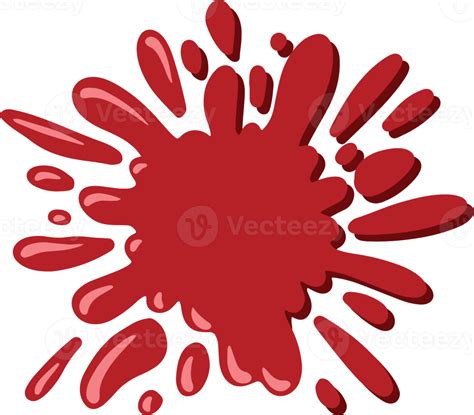 Blood Wound Splatter Illustration 12500293 PNG