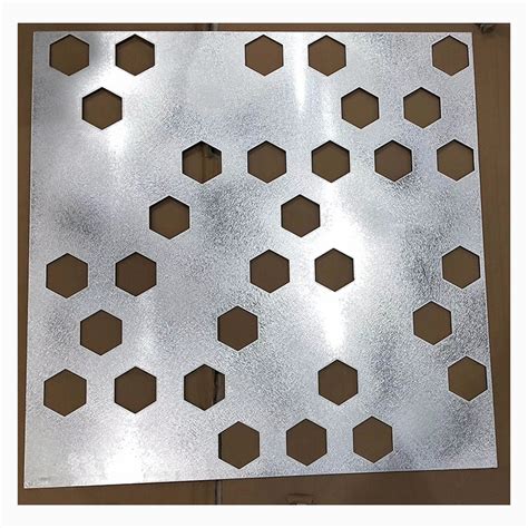 Hexagonal Perforated Metal Sheet Perforated Metal Mesh Plate Supplier