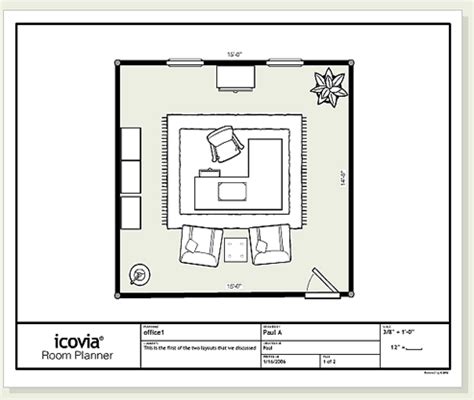 Interior Design Drawing Title Blocks