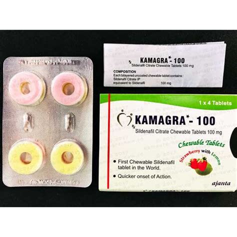 New Kamagra Polo 100mg Ajanta Pharma Each Pill Contains 100mg Of