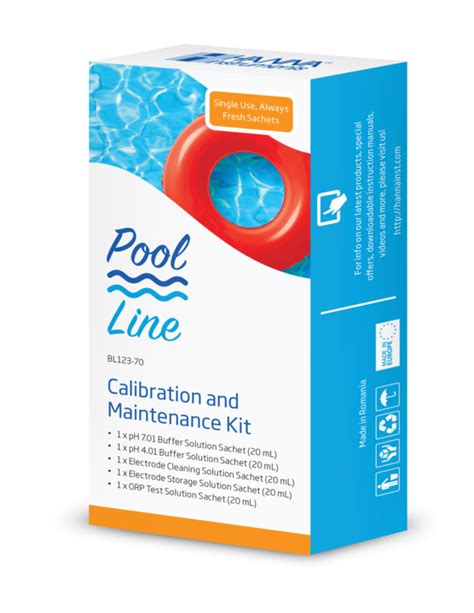 Kit Di Manutenzione E Calibrazione Per Pool Line Bl Hanna