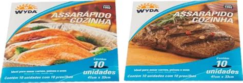 Assa rápido wyda 10 unidades Saco para Alimentos Magazine Luiza