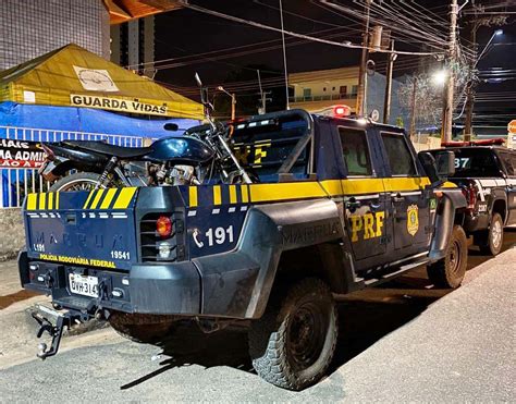 Pol Cia Rodovi Ria Federal Recupera Moto Na Br Poucas Horas Ap S