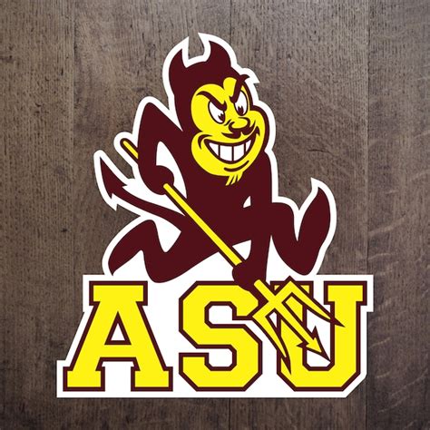 Arizona State University Logo Svg Etsy