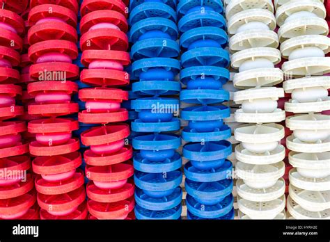 Swimming lanes markers in reel storage Stock Photo - Alamy