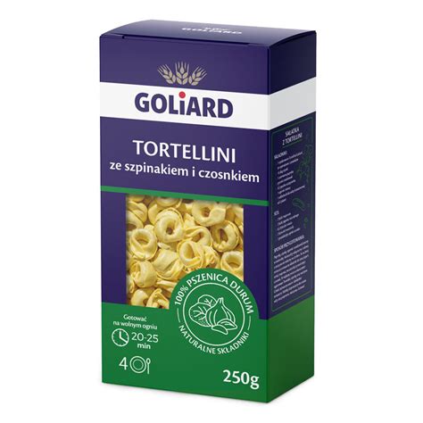 Goliard Tortellini Ze Szpinakiem I Czosnkiem G Torimpex Toru