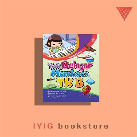 Buku Belajar Membaca Tk B Yuk Kita Belajar Nbkomputer