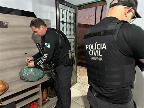 Pcpr E Pmpr Prendem Três Integrantes De Organização Criminosa Envolvida