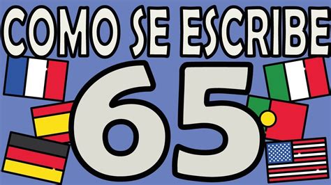 Como Se Escreve 65