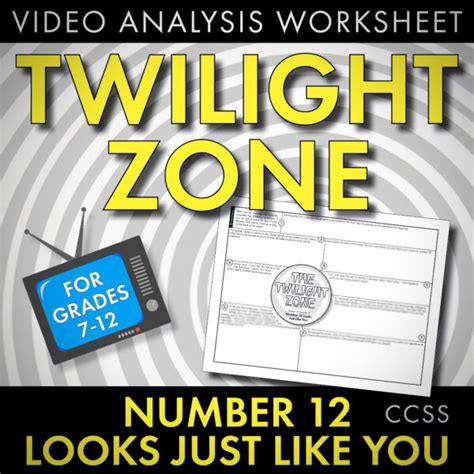 Twilight Zone “Number 12 Looks Just Like You” Media Analysis, Twilight ...