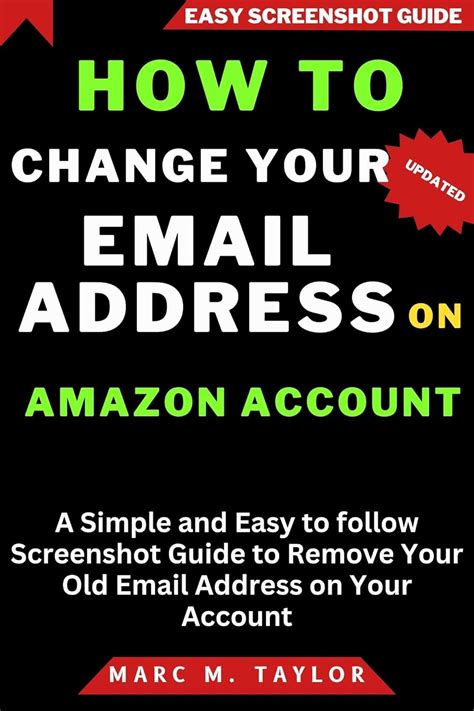 how to change email on amazon account