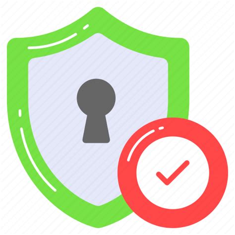 Protection Protected Verified Security Shield Approved Authentication Icon Download On