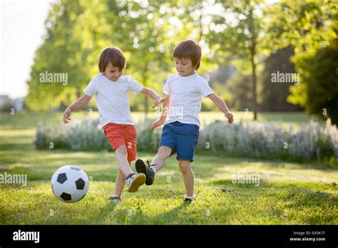 Children Playing Soccer