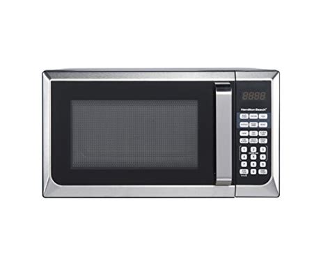 Hamilton Beach 0.9 cu.ft. 900W Microwave Oven, Stainless Steel ...