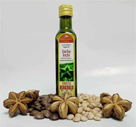 Aceite De Sacha Inchi Org Nico Rainforest Nutrition Sas