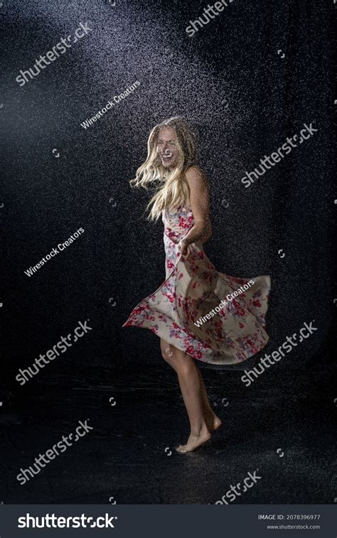 Sexy Woman Blonde Long Hair Wearing Stock Photo 2078396977 Shutterstock
