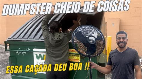 DUMPSTER DIVING OQUE TEM NO LIXO DAS LOJAS NOS EUA YouTube