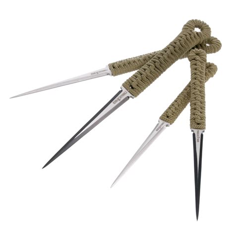 Throwing Spikes 4 Pack With Pouch Cold Steel Knives