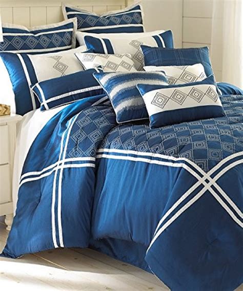 Blue Laguna Comforter Set - 7 Piece Blue - Walmart.com