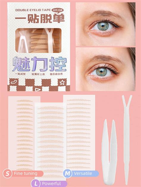 Eyelid Lift Strips 45 Pairs 90Pcs Double Eyelid Tape Invisible Eyelid