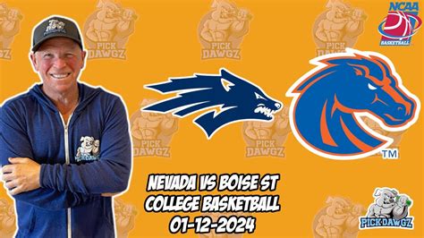 Nevada Vs Boise State 1 12 24 Free College Basketball Picks And Predictions Ncaab Pick Youtube