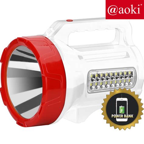 Jual AOKI Senter Commander 100w 18smd Jumbo Hi Power Tahan Lama