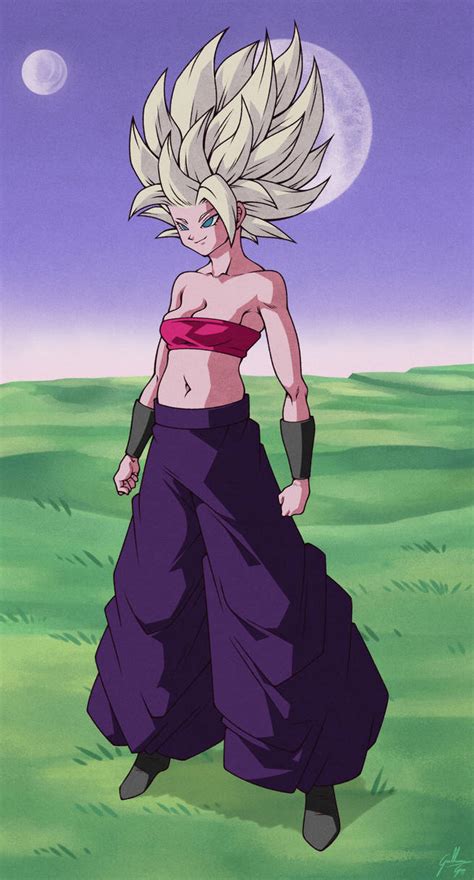 Dbz Style Caulifla Ssj2 By Geppmultiverse On Deviantart