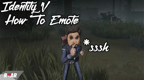 Identity V How To Emote Youtube