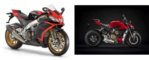 Motorrad Vergleich Aprilia Rsv Factory Aprc Abs Vs Ducati