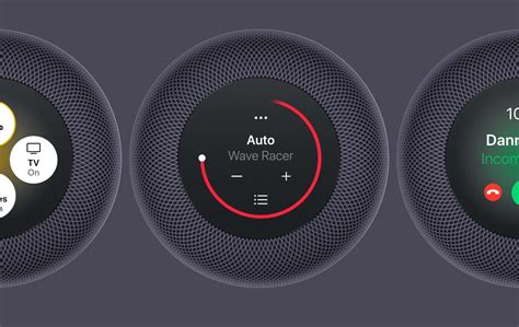 Conceito Homepod Tela Touch E Controles Inteligentes Macmagazine