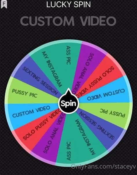 Watch Staceyv Spin The Wheel Spin Spins Onlyfans Porn