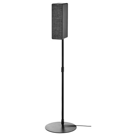 Symfonisk Bookshelf Speaker W Floor Stand Black Gen Ikea Eesti