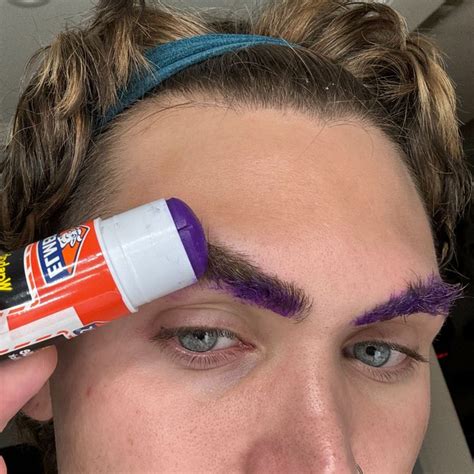 How To Glue Down Your Brows Like A Drag Queen