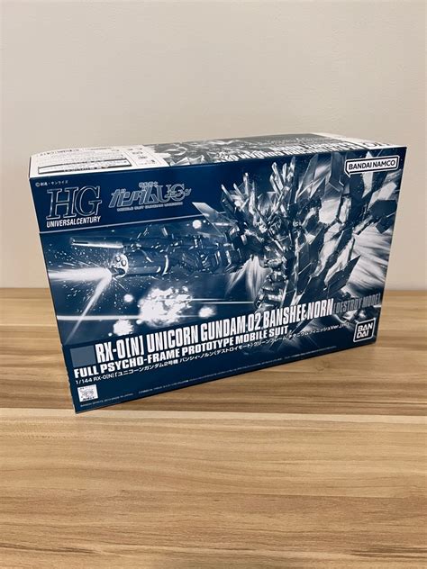 Hguc Rx N Unicorn Gundam Banshee Norn Destroy Mode Green