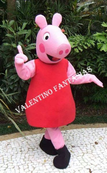 Fantasia Peppa Pig Ref Valentino Fantasias Mascotes E Bonecos