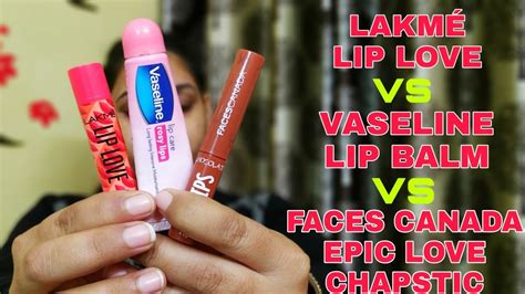 क्या Vaseline देता है महंगे Lip Balm को टक्कर Lip Balms Comparison Youtube