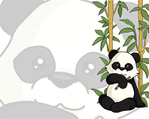 Cute Panda Background - WallpaperSafari