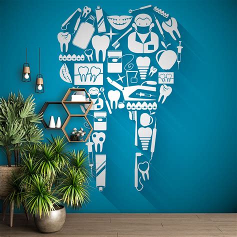 Dental Wallpaper for Clinic - Magic Decor